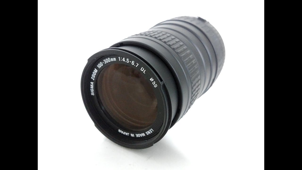 SIGMA ZOOM 100-300mm F4.5-6.7 DL for Canon EF Mount - YouTube