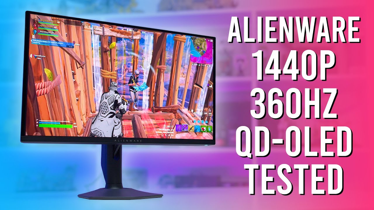 The Best 360Hz QD-OLED Gaming Monitor? - Dell Alienware AW2725DF