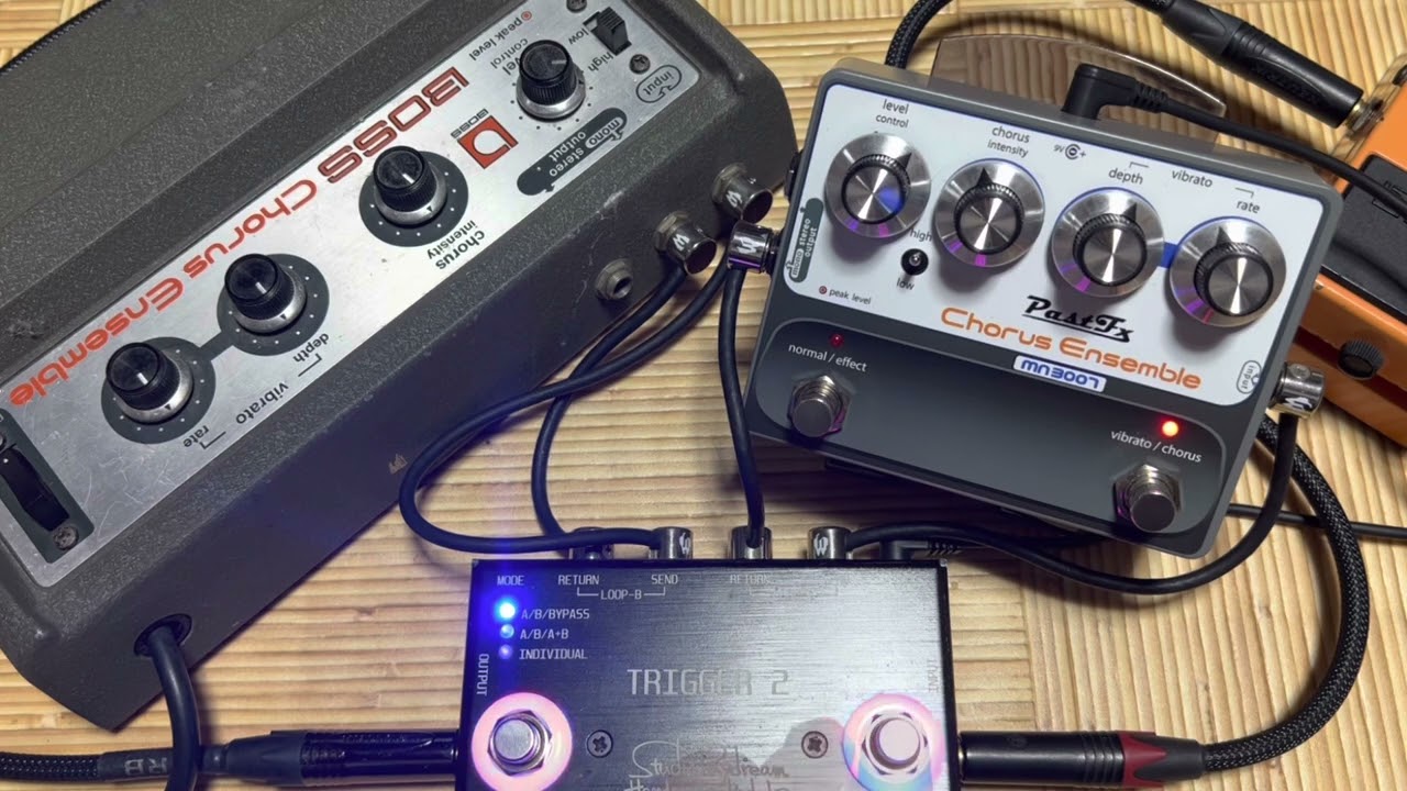 BOSS CE-1の最高峰クローン！PastFx Chorus Ensemble MN3007をレビュー