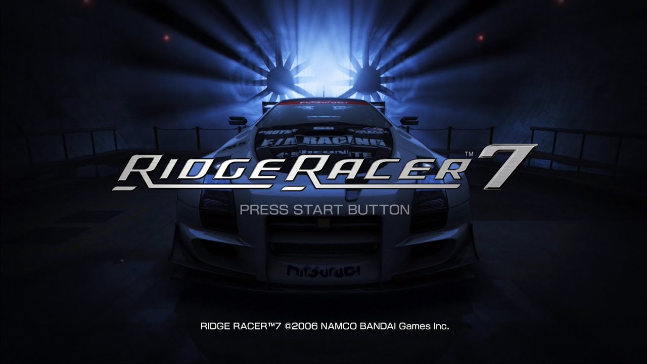 PS3] リッジレーサー7をちょっとだけプレイ - YouTube