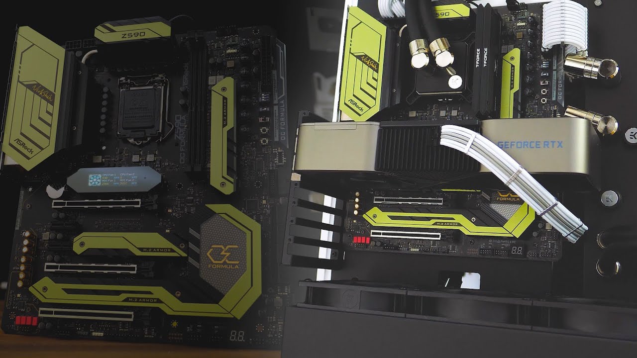 The Formula is BACK! Z590 OC Formula - YouTube