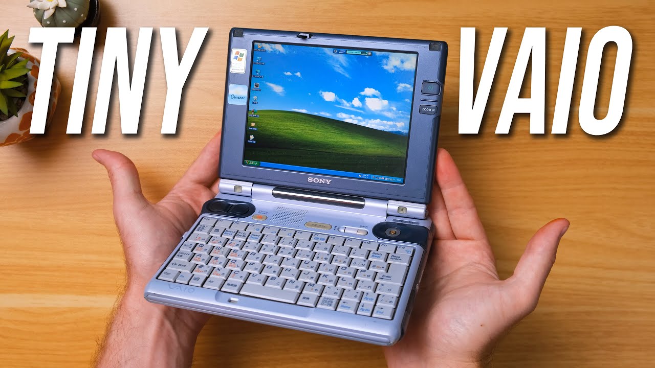 Sony's Rare Micro Laptop From 2002! (Vaio PCG U1) - YouTube