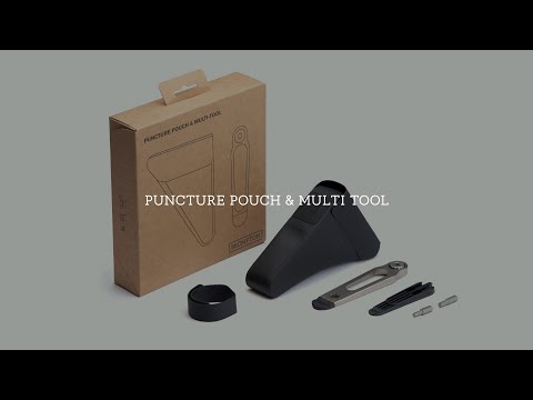 Brompton Puncture pouch and multi tool - YouTube
