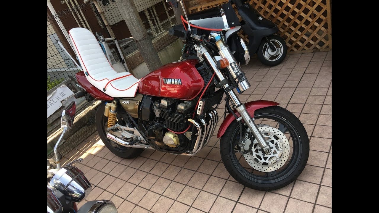 美人ライダータンデム 旧車會 幻の三段シート 1993 ヤマハ・XJR400