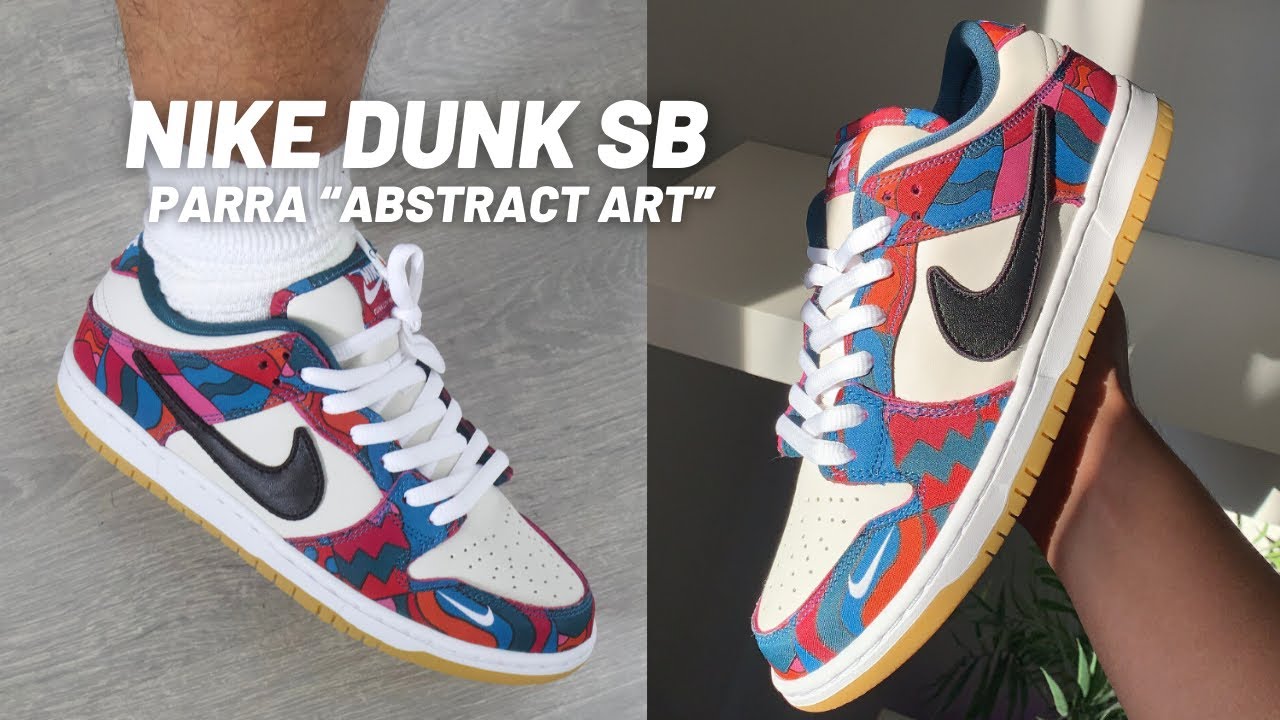 Nike Dunk SB Low Parra “Abstract Art” | Review & On Feet - YouTube