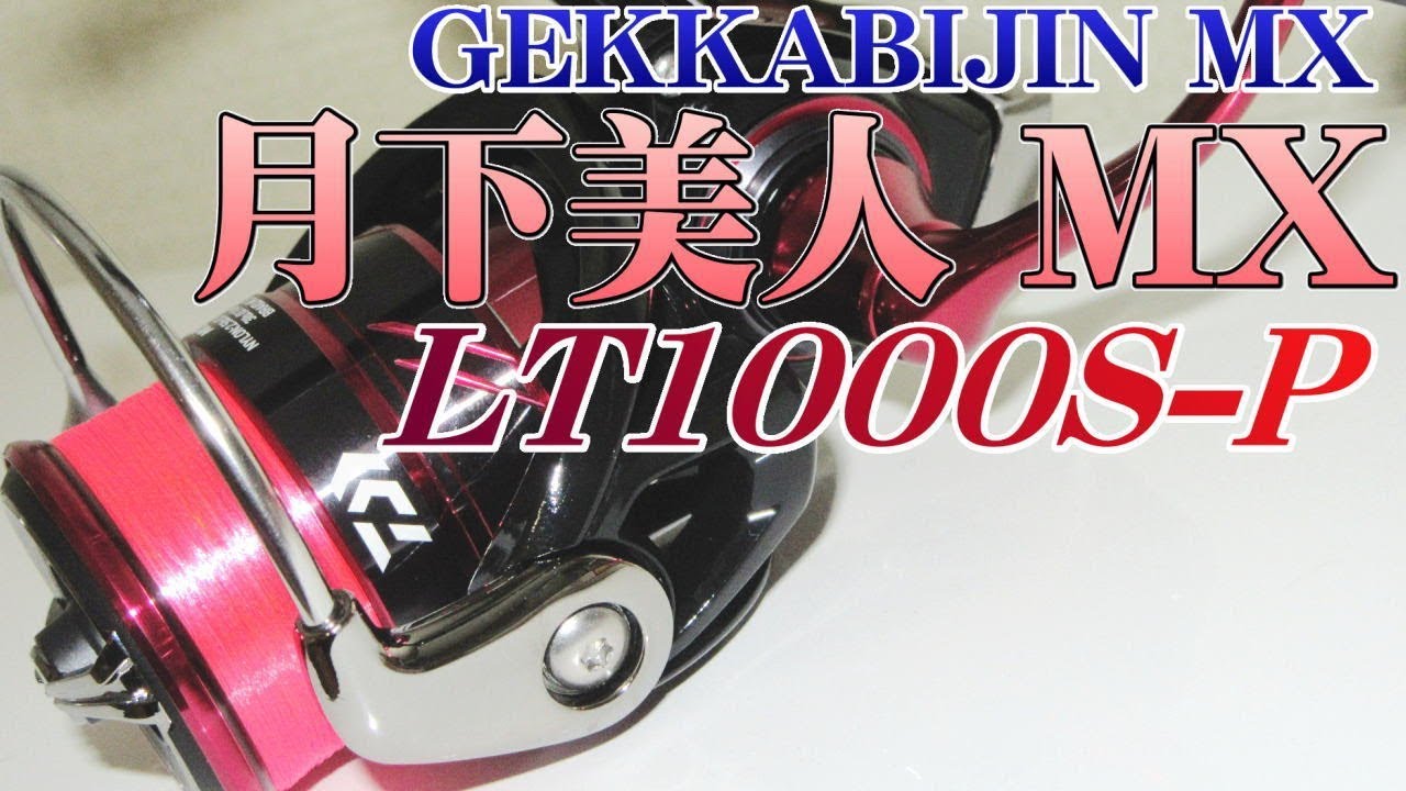 アジ＆メバルをルアーで釣る専用リール「18月下美人MX LT 1000S-P」の