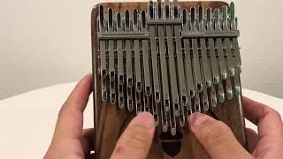 34鍵 カリンバ クロマチック(親指ピアノ) Key=C Seeds / Kalimba