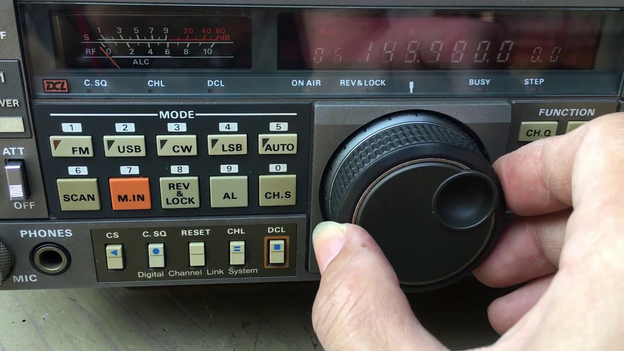 KENWOOD TS-711 Test by 153E251 - YouTube