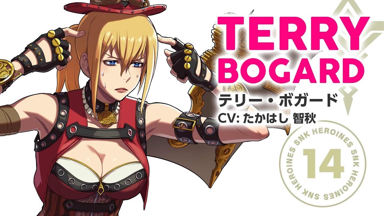 SNKヒロインズ』に『餓狼伝説』のテリー・ボガードがまさかのヒロイン