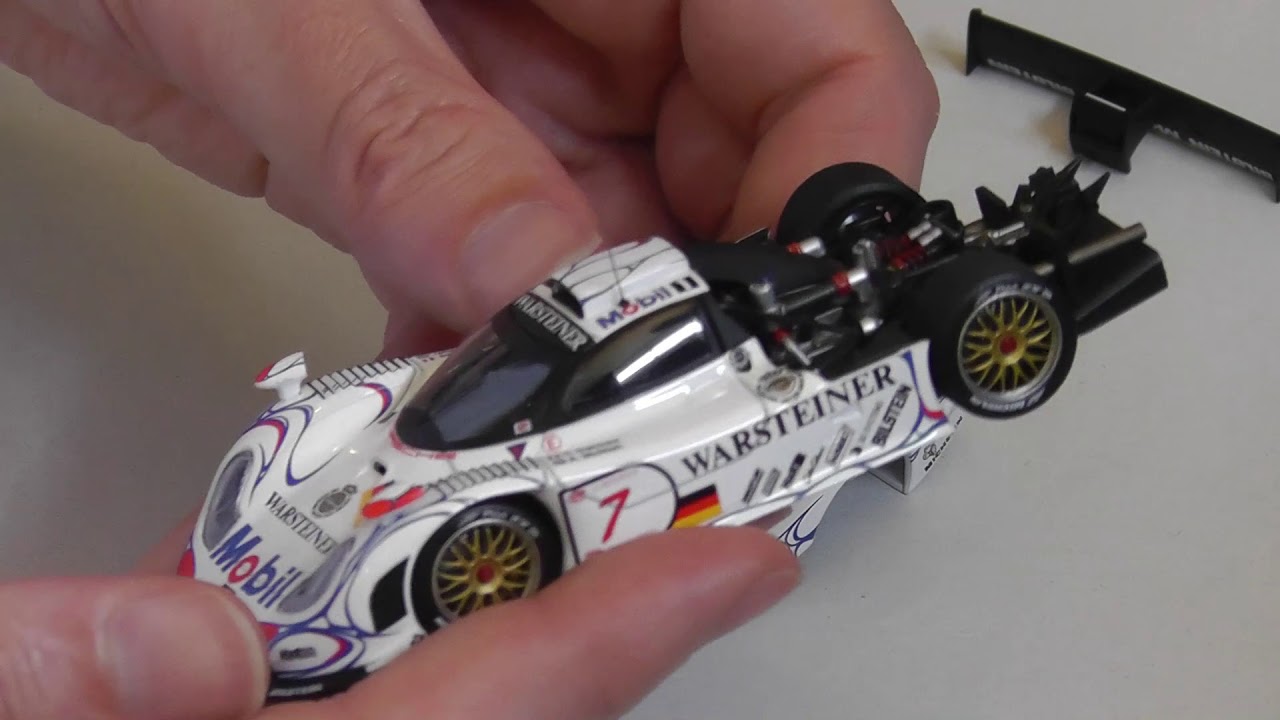 Clip: HPI Porsche 911 GT1 1/43rd Scale Model Mini Review - YouTube