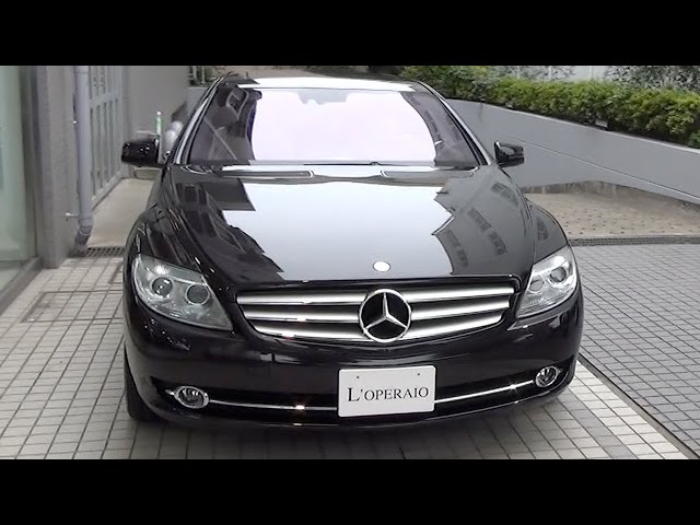 メルセデスベンツ CL600 V12 ツインターボ デジーノ 中古車試乗