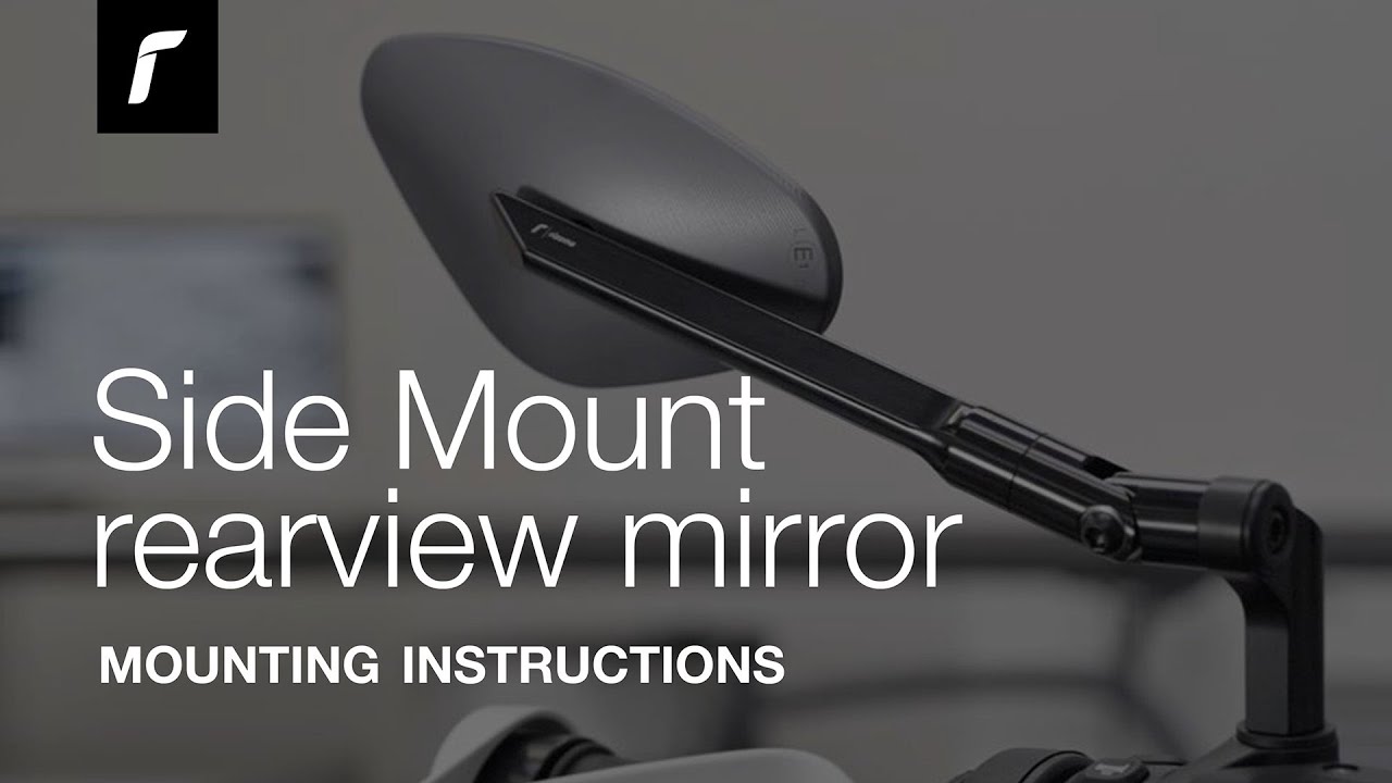 Side Mount ミラーアダプター : BS714B – rizoma Japan