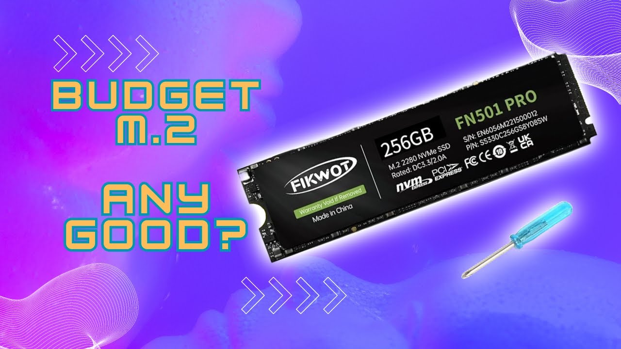 Is this budget m.2 ssd any good? Fikwot FN501 Pro Review - YouTube