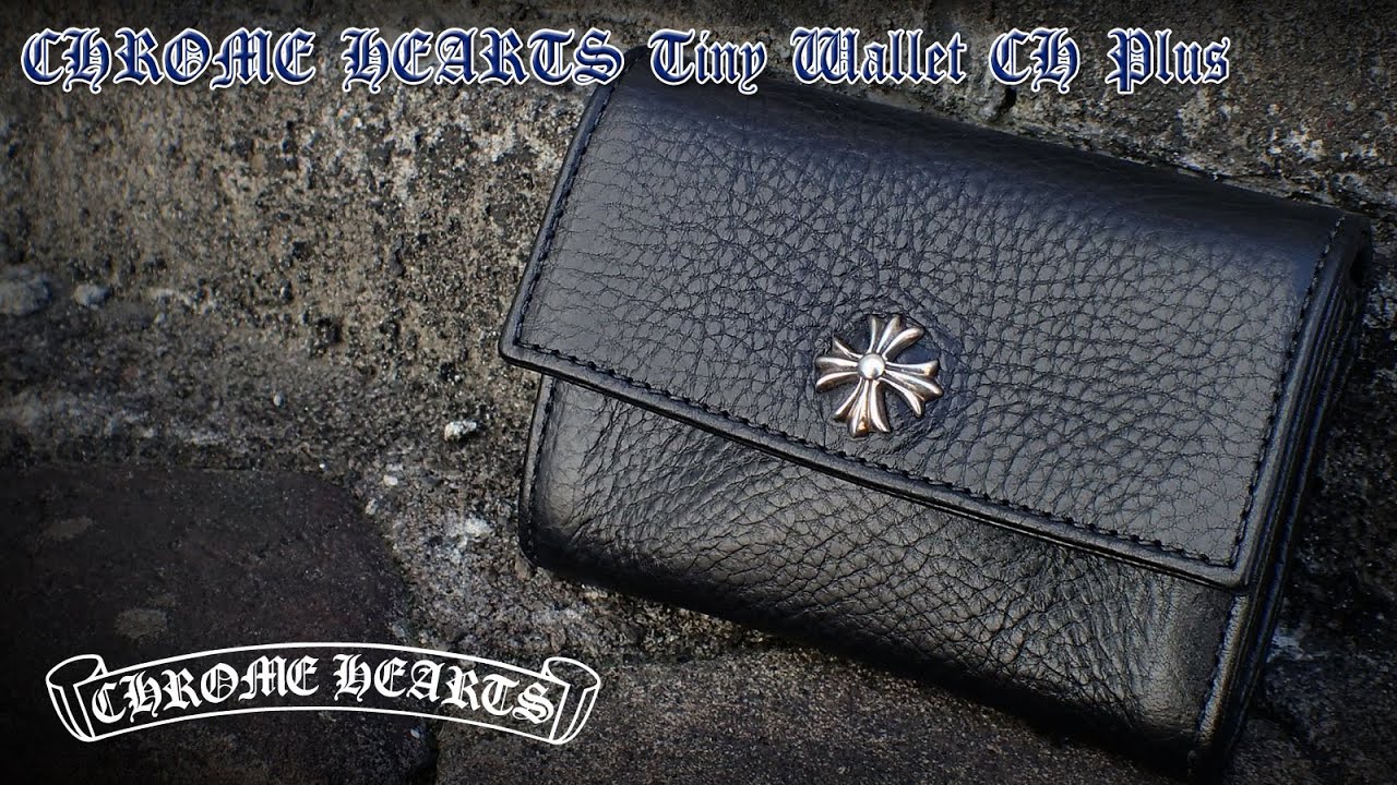 CHROME HEARTS Tiny Wallet CH plus - YouTube