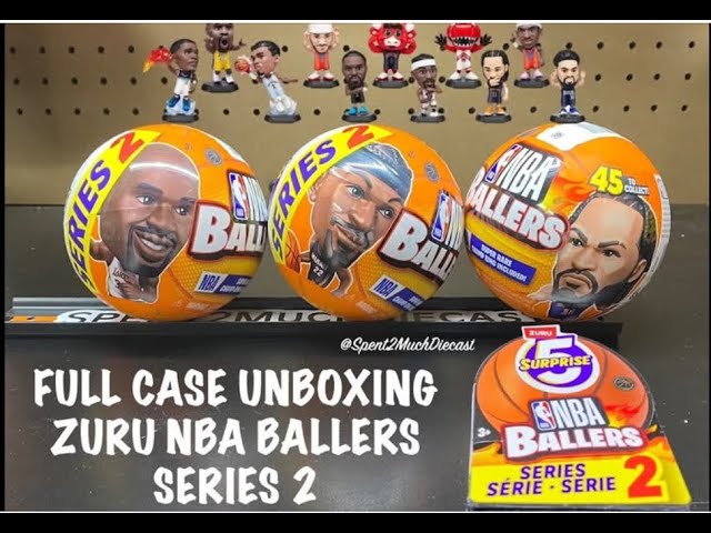 NBA Ballers Series 2 By Zuru Full Case Unboxing Basketball Figure