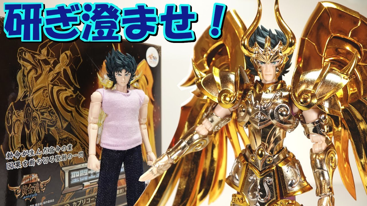 聖闘士星矢✨黄金魂✨聖闘士聖衣神話EX 黄金聖闘士 山羊座