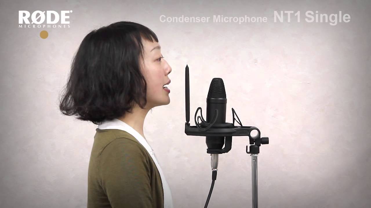 RODE コンデンサーマイク NT1 Single - YouTube