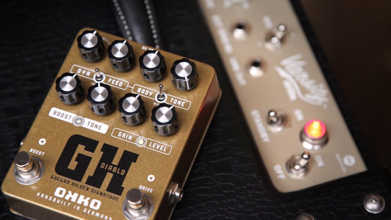 Okko Diablo GH Gregor Hilden | Haar Guitars Demo - YouTube