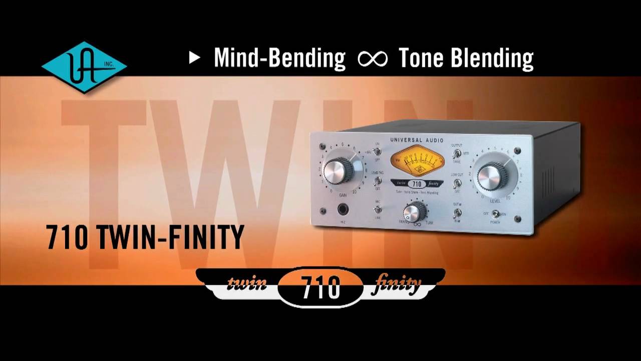710 Twin-Finity Single Channel Tube and Solid State Mic Pre / DI