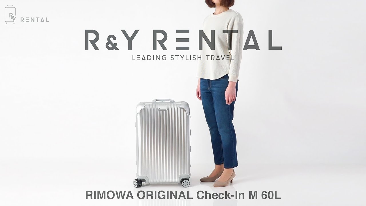リモワ オリジナル 60L 4輪 RIMOWA ORIGINAL Check-In M - YouTube