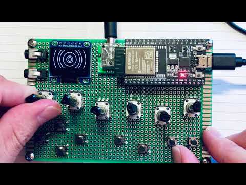 手作りシンセ_ドローンサウンド ESP32_synth_mozzi_drone_sound - YouTube