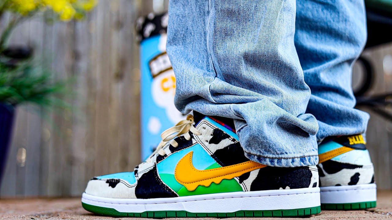 Ben Jerry's x Dunk Low SB 'Chunky Dunky' 2023 On foot review - YouTube