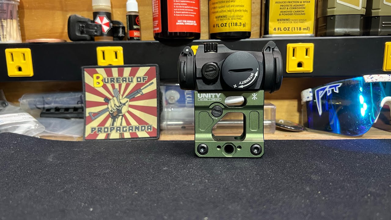 Aimpoint T2 and Unity Fast mount unboxing overview - YouTube