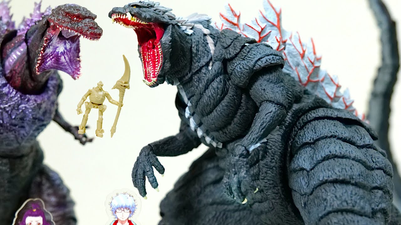 S.H.MonsterArts】Godzilla ultima＆Jet Jaguar β【godzilla singular