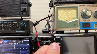IC-7300で10Wキャリアを出すボタン - アマチュア無線局 JF0RRH