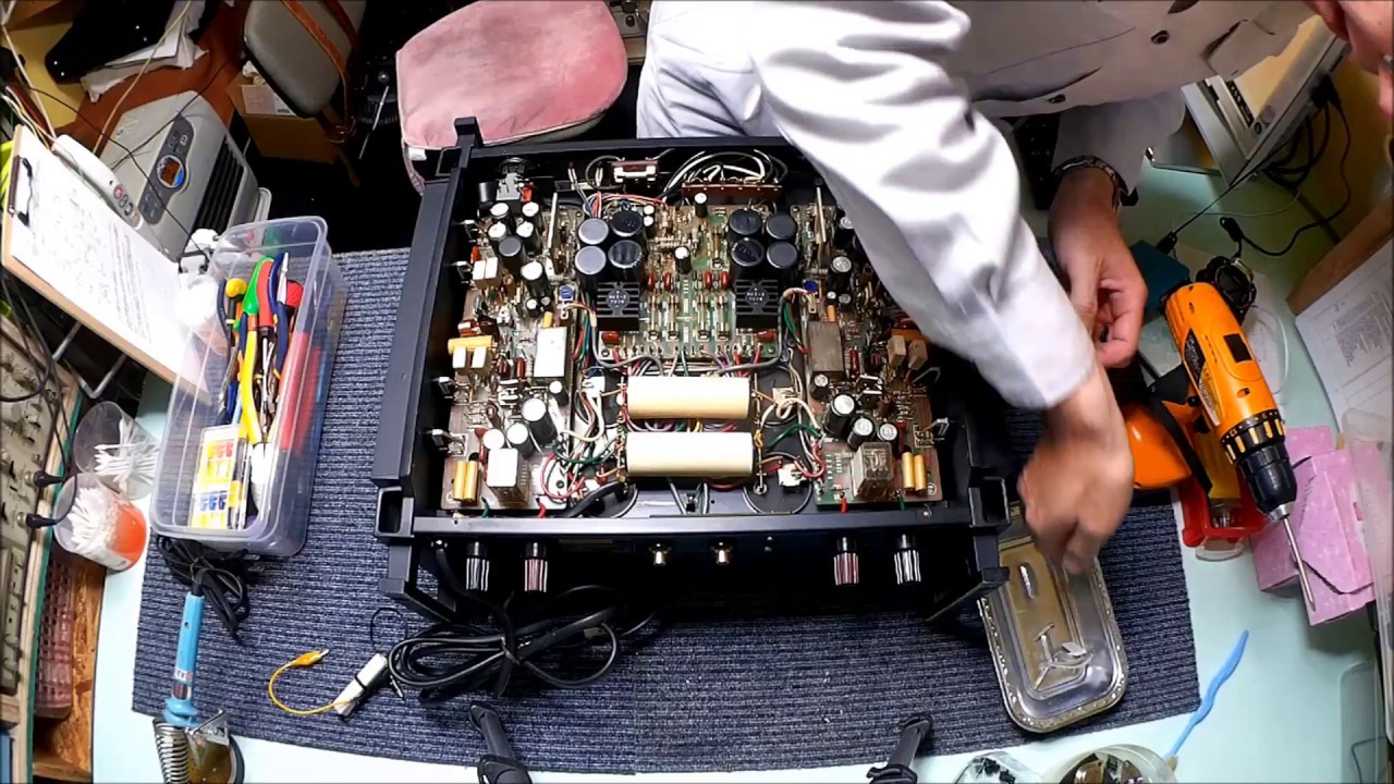 ジャンク修理】 Lo-D HMA-9500MK2 パワーアンプ 修理状況 part 3