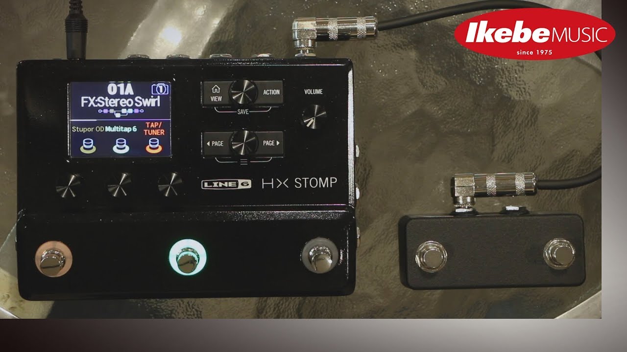 池部楽器店】HX STOMPの機能拡張に最適！超便利なフットスイッチ TT-2