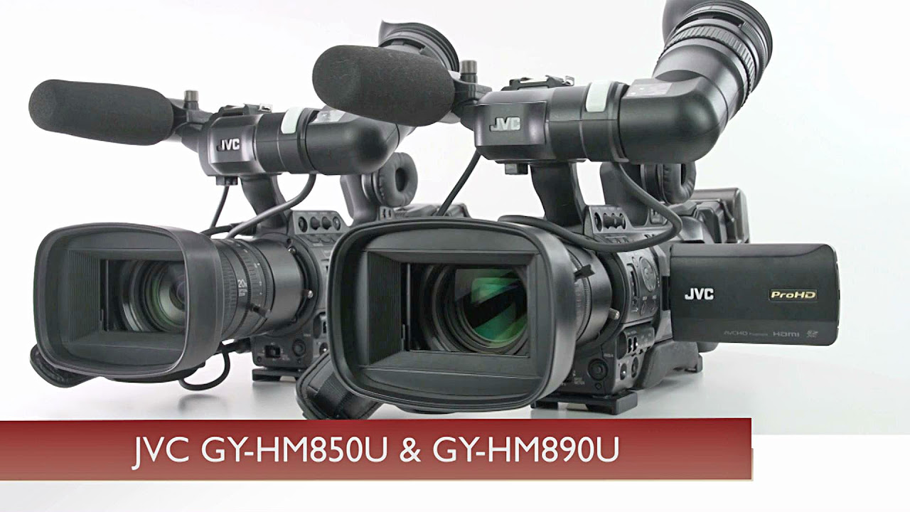 JVC GY-HM850U & JVC GY-HM890U - YouTube