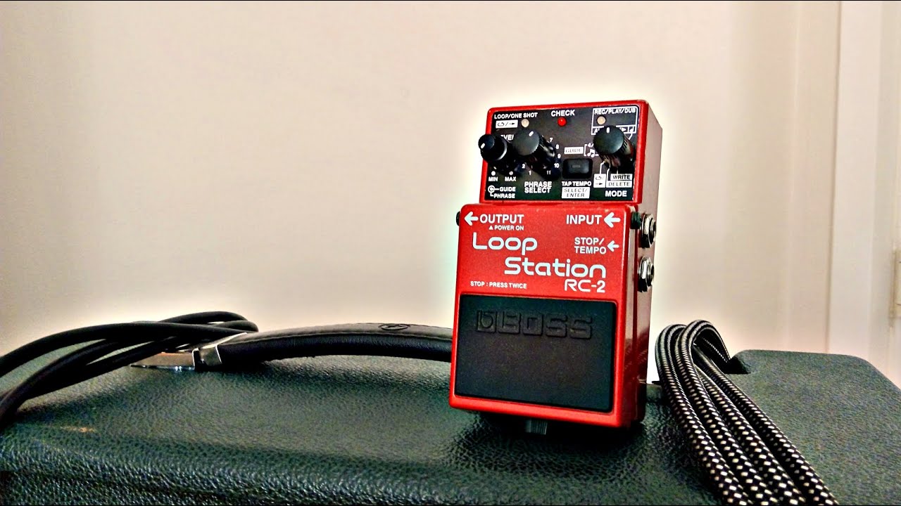 Boss RC-2 Loop Station - YouTube