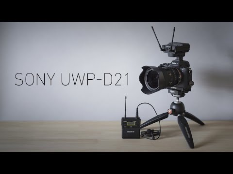 ソニーワイヤレスピンマイク SONY UWP-D21 ／ SMAD-P5 開封レビュー