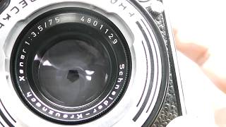 ROLLEICORD Ⅴ ローライコード Xenar クセナー75mm F3.5 - YouTube