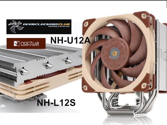 Noctua NH-U12A & NH-L12S CPU Coolers Review - YouTube