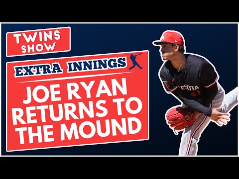 Minnesota Twins get a glimpse of Joe Ryan back on the mound - YouTube