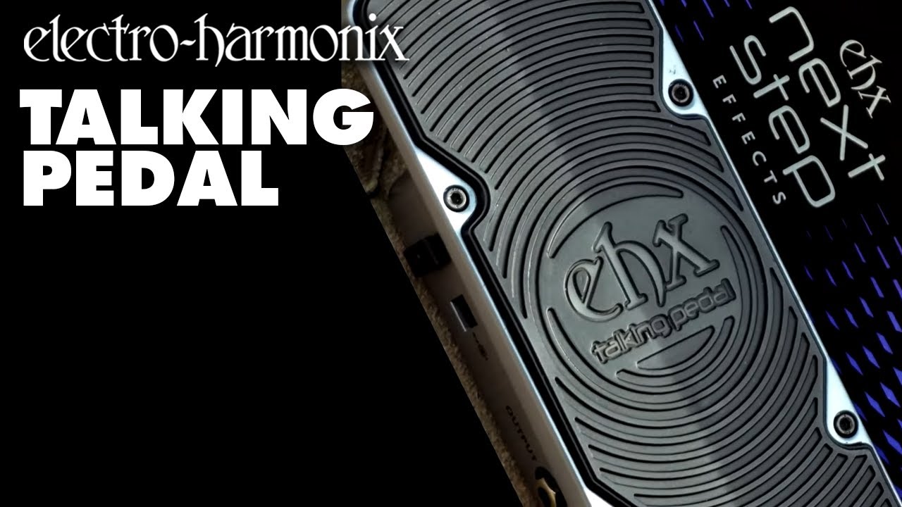 Electro-Harmonix Talking Pedal Vocal Formant Wah with Fuzz (Demo