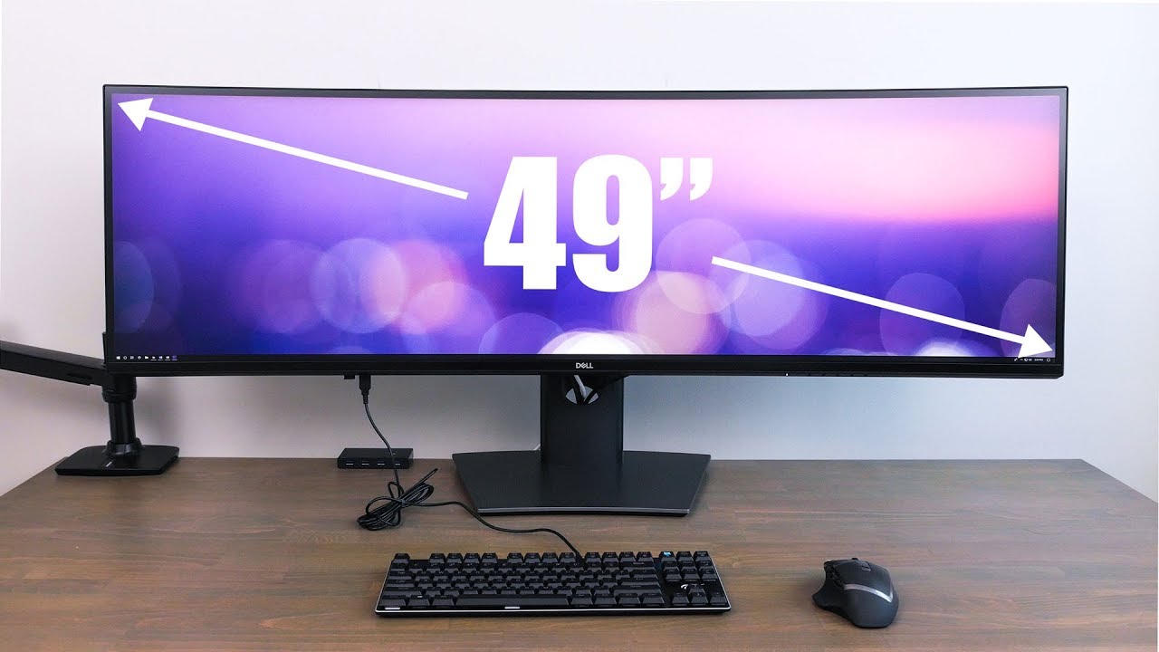 Dell U4919DW Ultrawide Monitor - Best Single Monitor Productivity