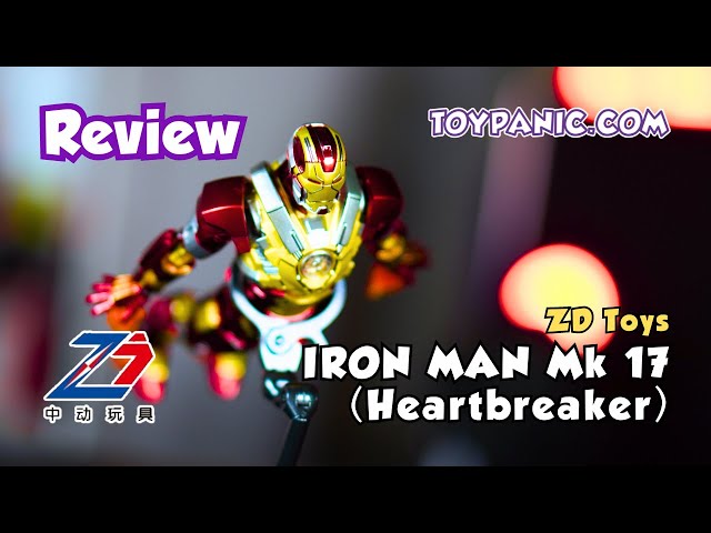 4K] Reviewing the IRON MAN Mk XVII - Heartbreaker Action Figure by