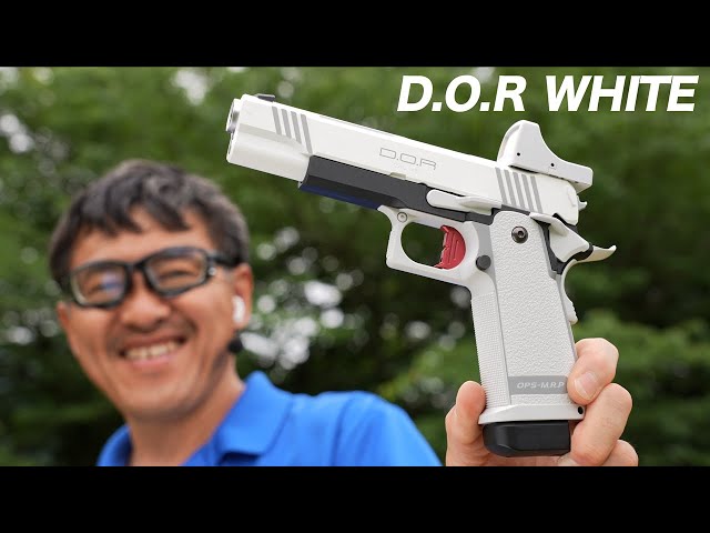 ハイキャパ ホワイト DOR マイクロプロサイトホワイト 東京マルイ ガス