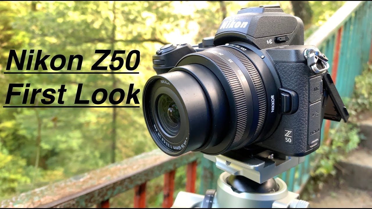 Nikon Z50 First look. + Size comparisons. Z DX 16-50mm + Z DX 50