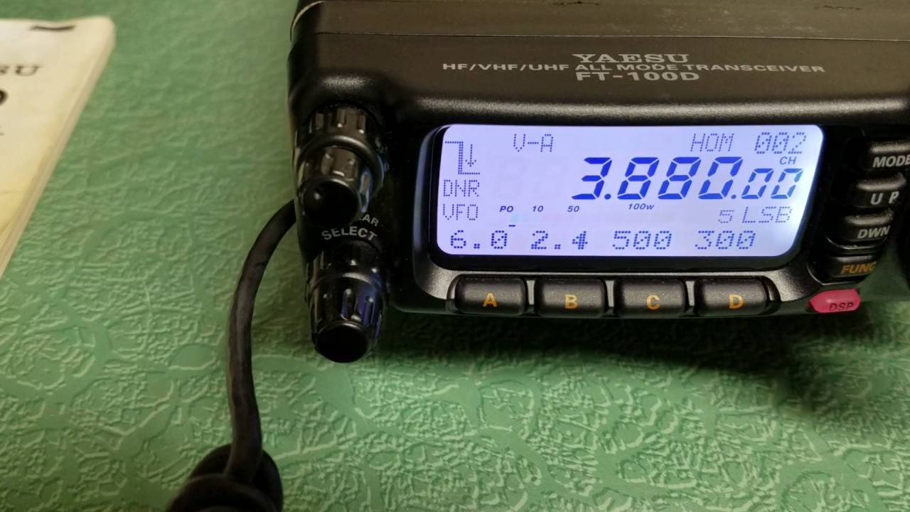 トランシーバー YAESU FT-100DM (50W) FT-100DM ヤエス HF/50/144