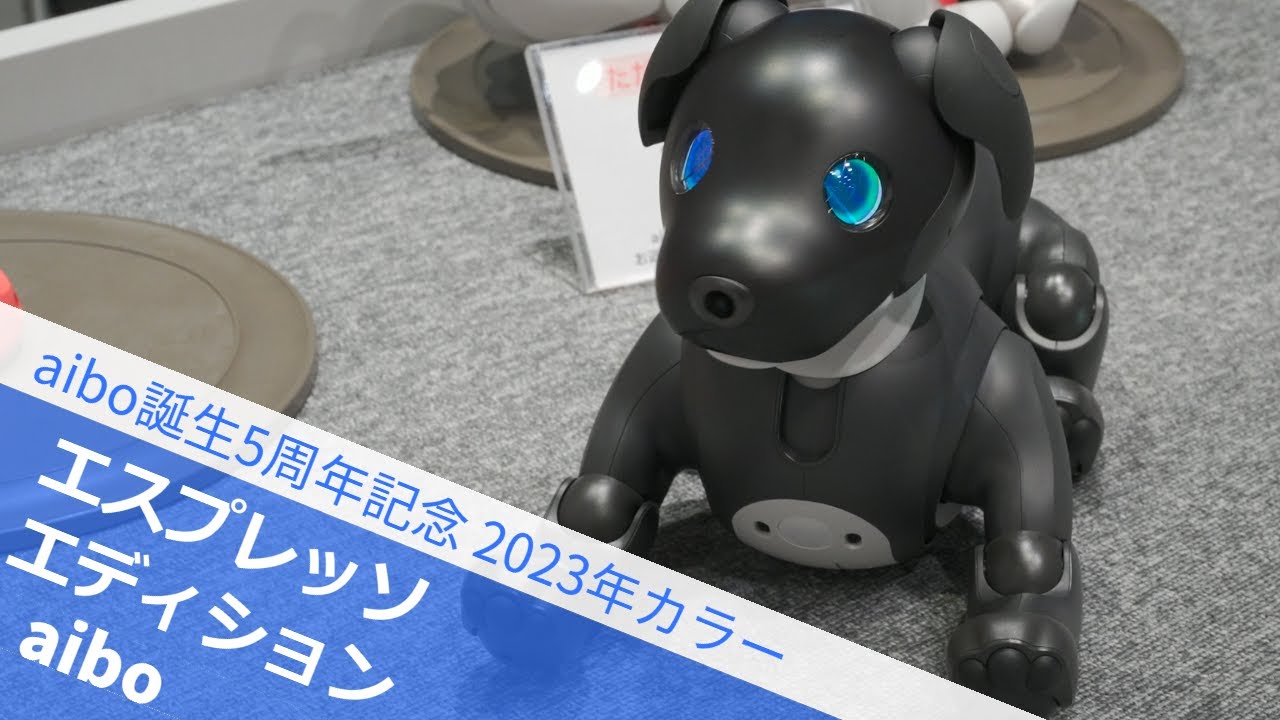 aibo「ERS-1000」誕生5周年として、2023年カラーモデル「aibo