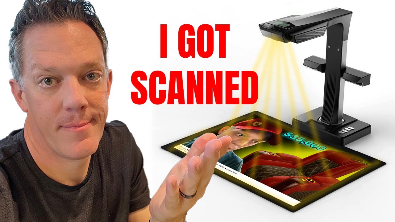 Fast Scanning - Czur Book Scanner ET18 Pro - YouTube