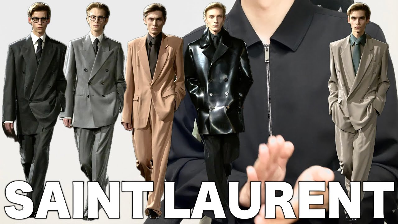 About Saint Laurent's Fall/Winter 2024 collection, which will make