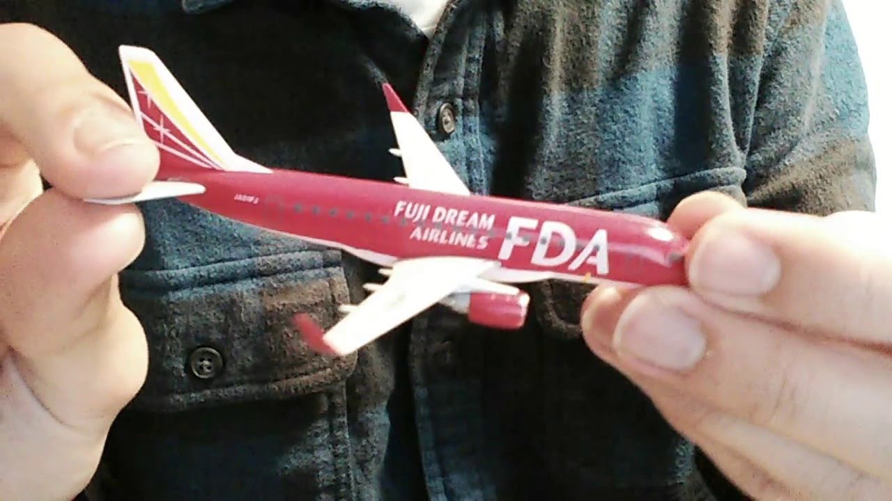 FDAフジドリームエアラインズ エアクラフトモデル - YouTube