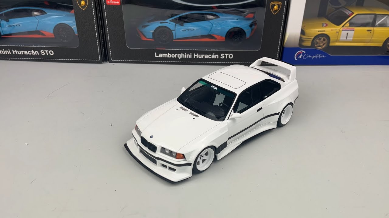 BMW E36 Khyzyl Saleem Alpine 2022 1:18 Otto Models – Widebody Art