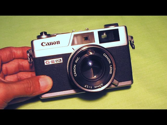 How to use the Canon New Canonet QL17G-III CANON New Canonet QL17
