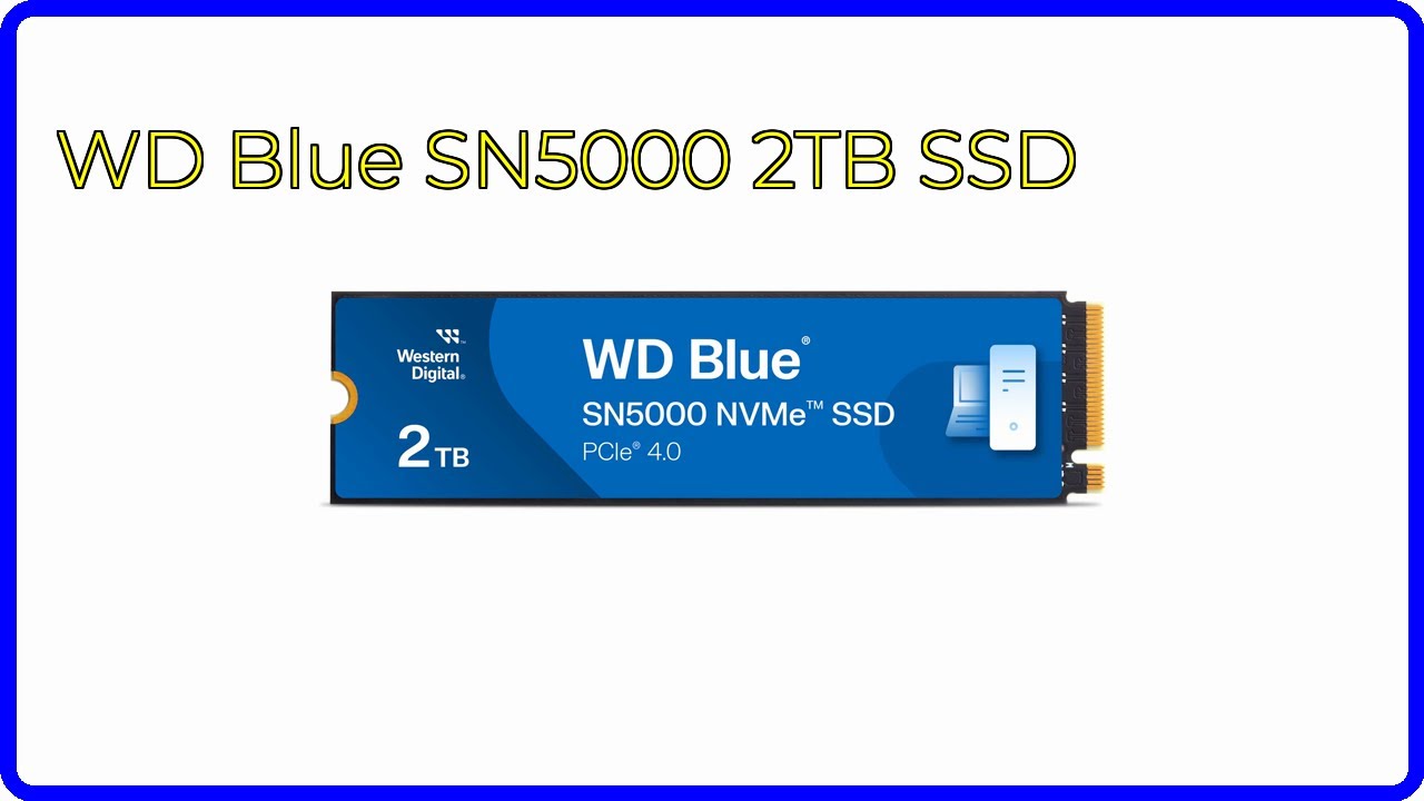 REVIEW (2026): WD Blue SN5000 2TB SSD. ESSENTIAL details. - YouTube